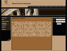 Tablet Screenshot of eduardovieira.adv.br